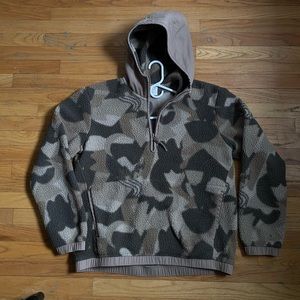 REI Cooperative Camouflage Sherpa 1/2 Zip